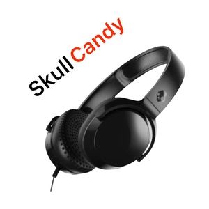 Skullcandy Riff On-Ear Headphones, Black- Factory sealed! Brand-New